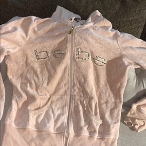 Vintage champagne Bebe zip up